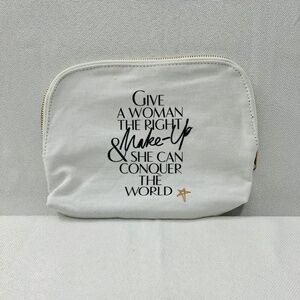 Charlotte Tilbury 1st Edition Makeup Bag Lip Print Travel Bag New Condition